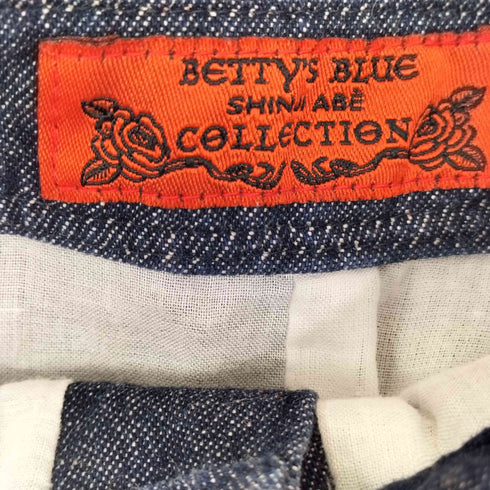 BETTY'S BLUE デニム パッチワークスカート レディース  M